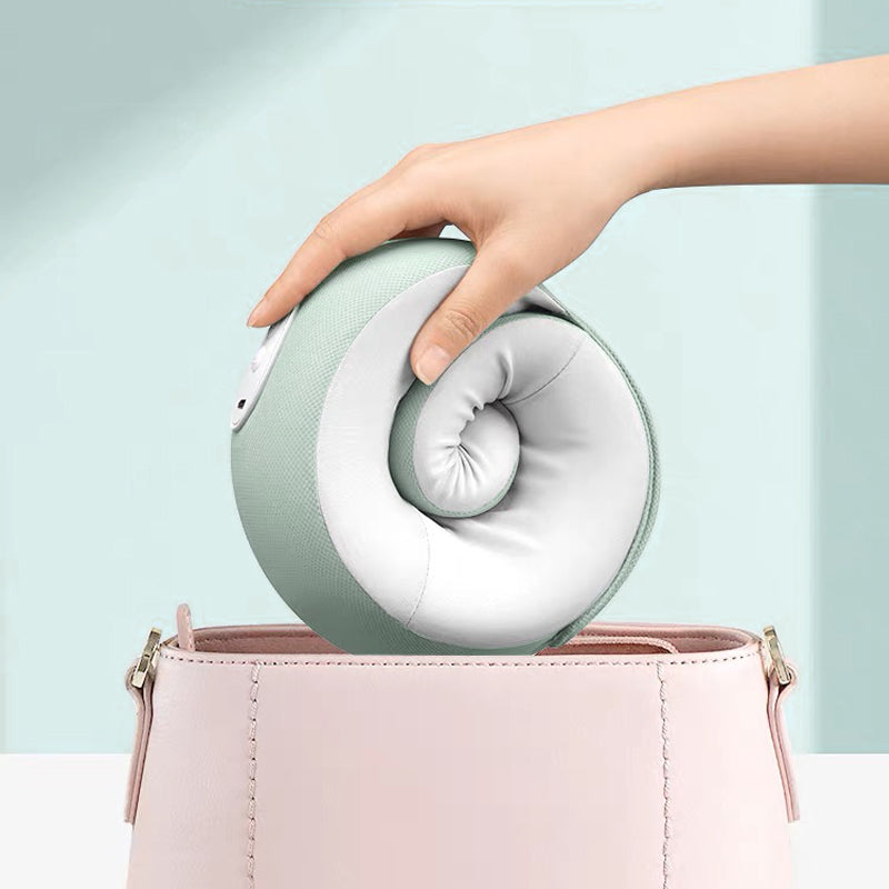 Rechargeable Heating Pad with Neck Massage – CozyTherm-Dark Blue-State of Style