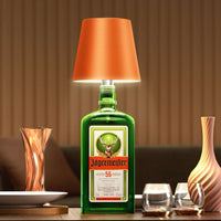 Rechargeable LED Bottle Light – LumoBottle-Black-State of Style
