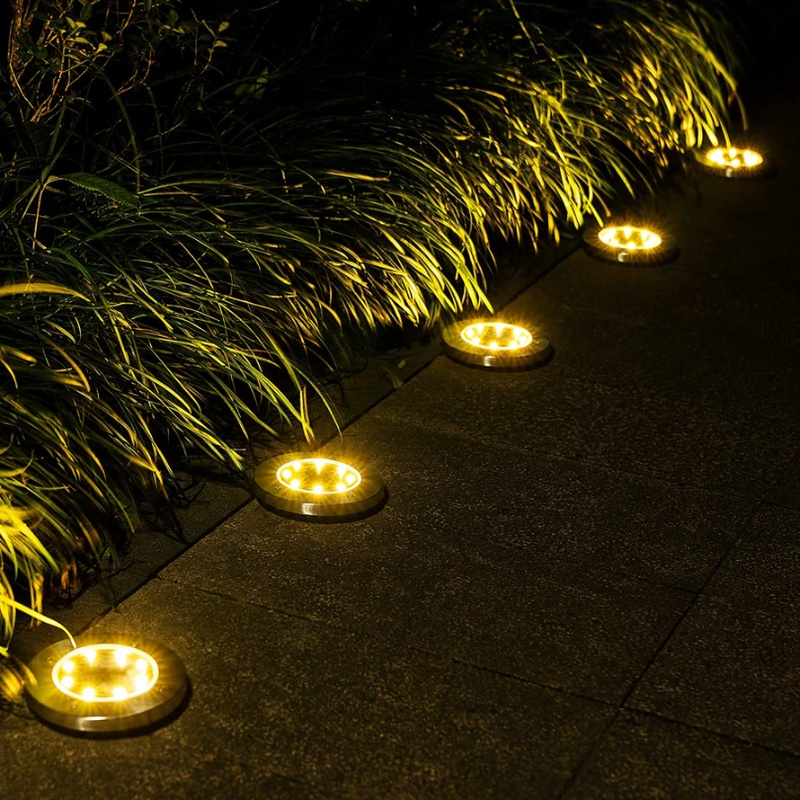 Rechargeable Solar Energy Lighting - EcoGlow-Warm White-4 Pieces-State of Style