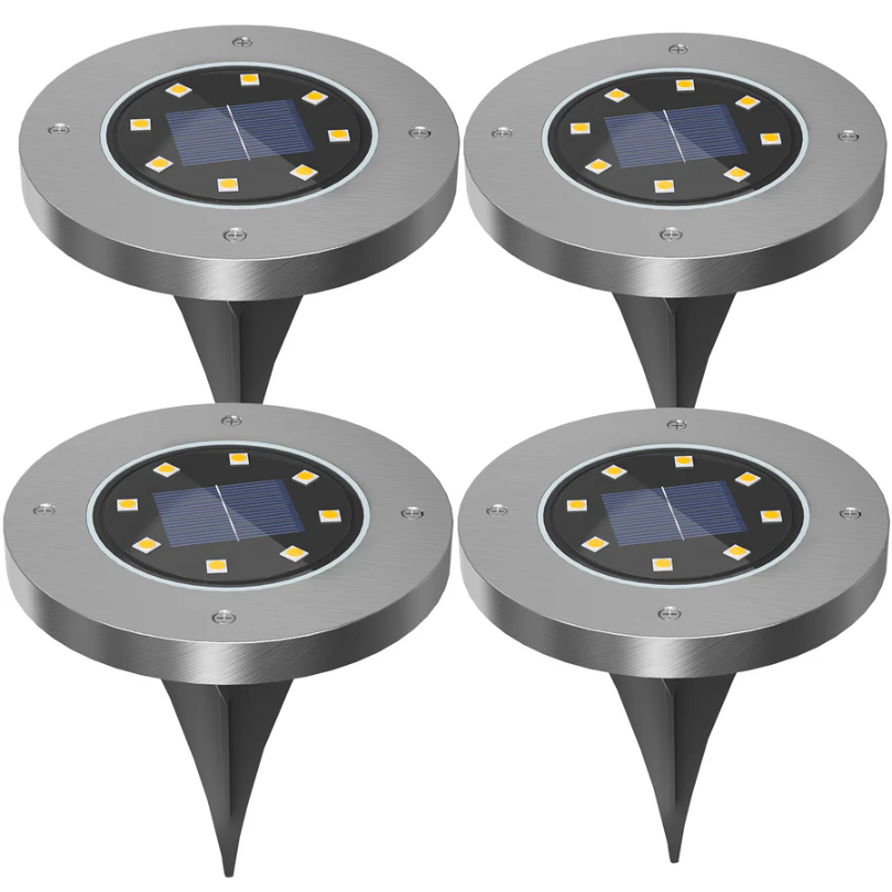 Rechargeable Solar Energy Lighting - EcoGlow-White-4 Pieces-State of Style