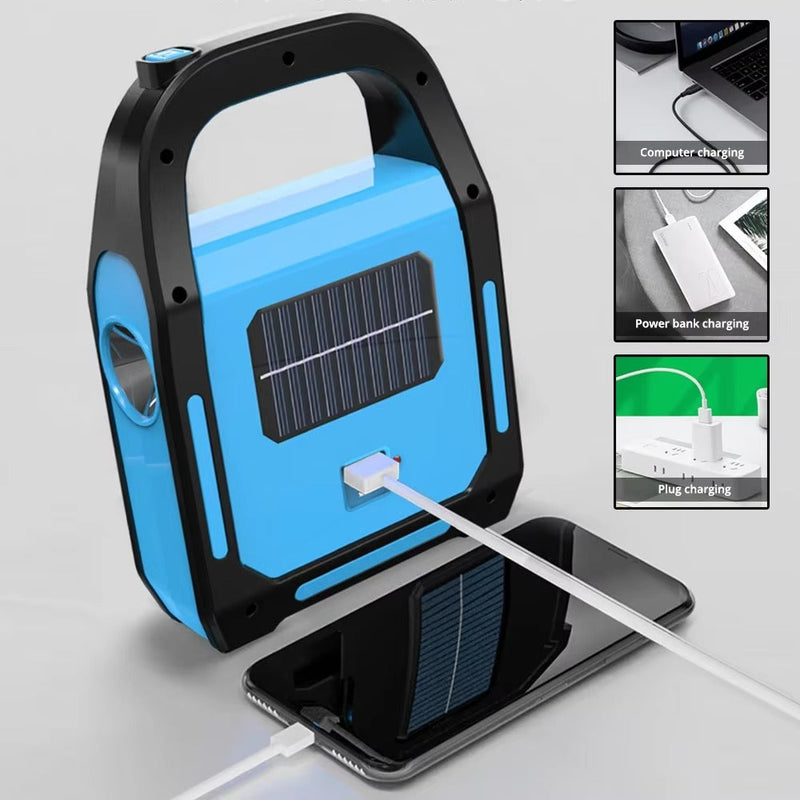 Rechargeable USB Camping Lantern with Powerbank - SolarGlow-Small-State of Style