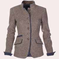 Refined Women's Blazer - Elara-Brown-XS-State of Style