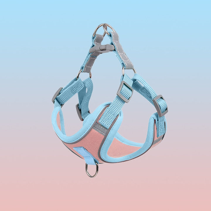 Reflective Puppy Harness - BrightPaw-Pink-S-State of Style