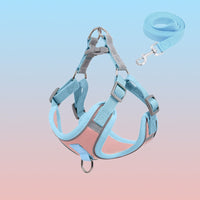 Reflective Puppy Harness - BrightPaw-Pink Set-S-State of Style