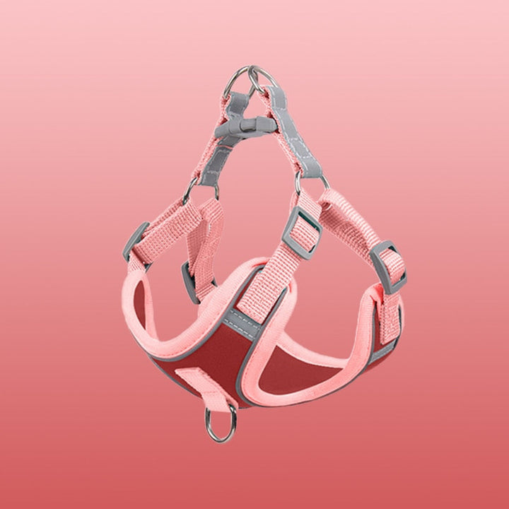 Reflective Puppy Harness - BrightPaw-Red-S-State of Style