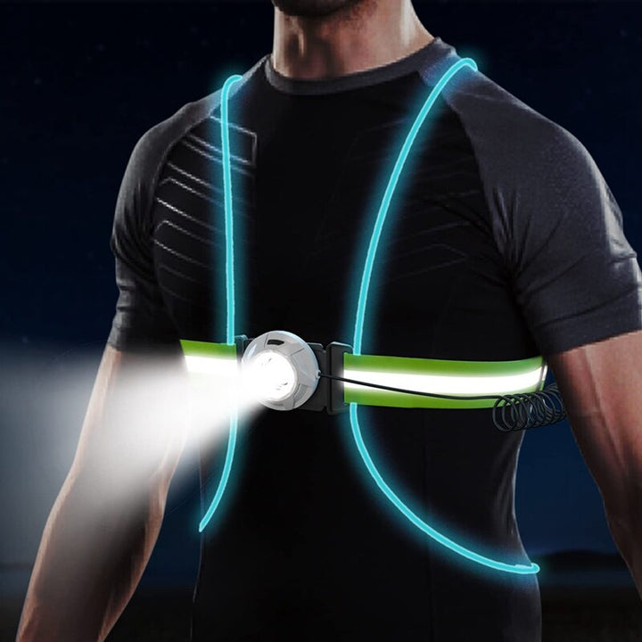 ReflectSafe LED Safety Vest for Running-State of Style