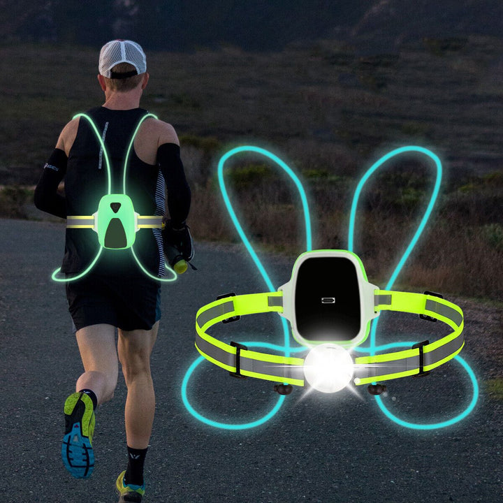 ReflectSafe LED Safety Vest for Running-State of Style