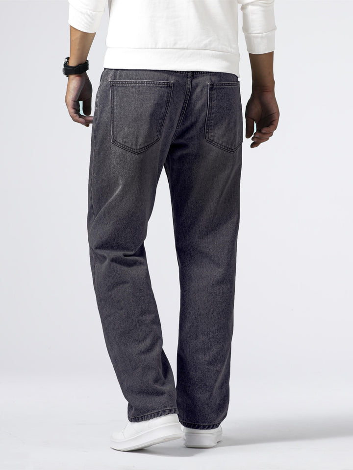 Relaxed Fit Regular Men's Jeans - Lucas-Royal Blue-30-State of Style