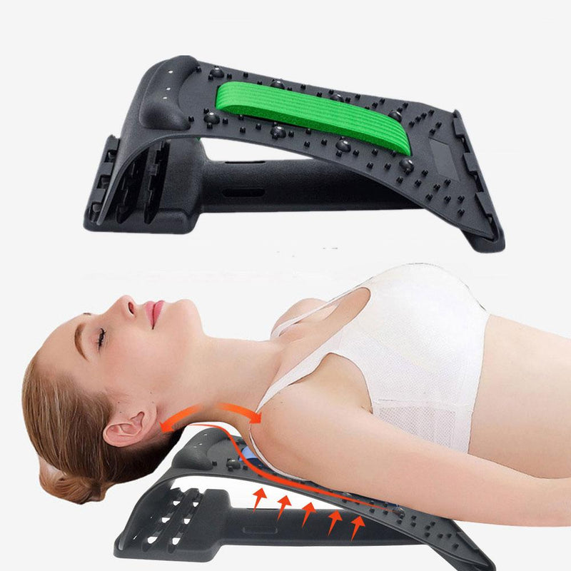 RelaxPosture Orthopedic Back and Neck Stretcher-Green-State of Style