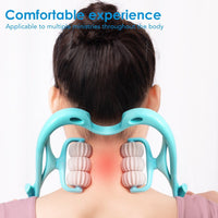 ReliefRoller 6-Wheel Neck Massager-Blue-State of Style