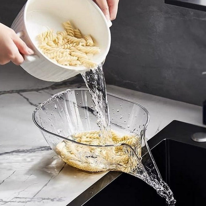 Removable Dish & Draining Basket - DrainEase-Grey-State of Style