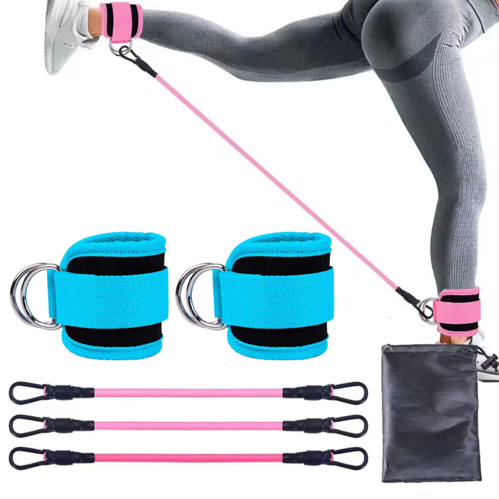 Resistance Bands for Powerful Glute Workouts - FlexLift-Blue-State of Style