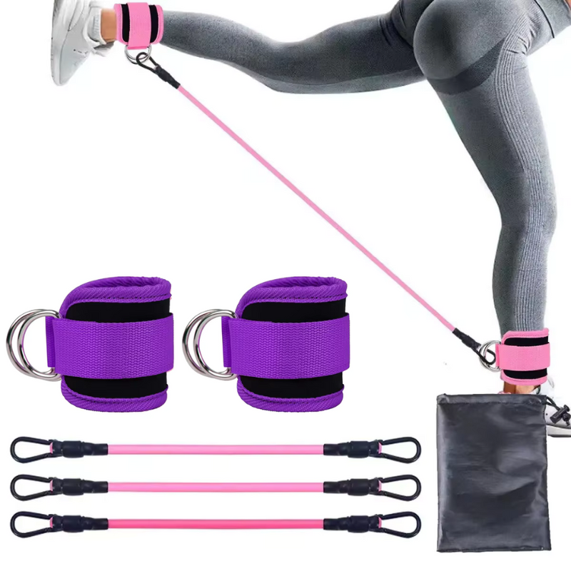 Resistance Bands for Powerful Glute Workouts - FlexLift-Purple-State of Style