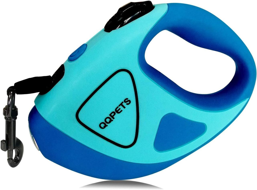 Retractable Dog Leash with LED Light - SafePaw-5M-Blue-State of Style