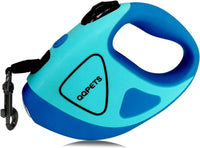 Retractable Dog Leash with LED Light - SafePaw-5M-Blue-State of Style