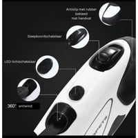 Retractable Dog Leash with LED Light - SafePaw-5M-White-State of Style