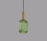 Retro Glass Pendant Lamp - ColorVibe-Brown-A-State of Style