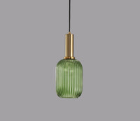 Retro Glass Pendant Lamp - ColorVibe-Green-A-State of Style