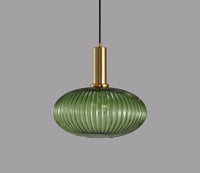 Retro Glass Pendant Lamp - ColorVibe-Green-C-State of Style