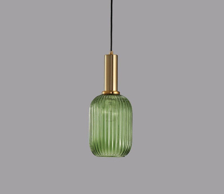 Retro Glass Pendant Light - ColorVibe-Brown-A-State of Style