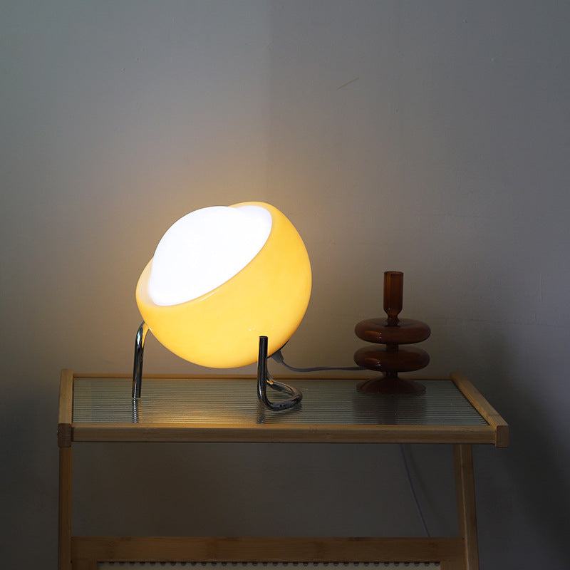 RETRO GLASS TABLE LAMP - ATMOSPHERIC NORDIC NIGHT LIGHTING-State of Style