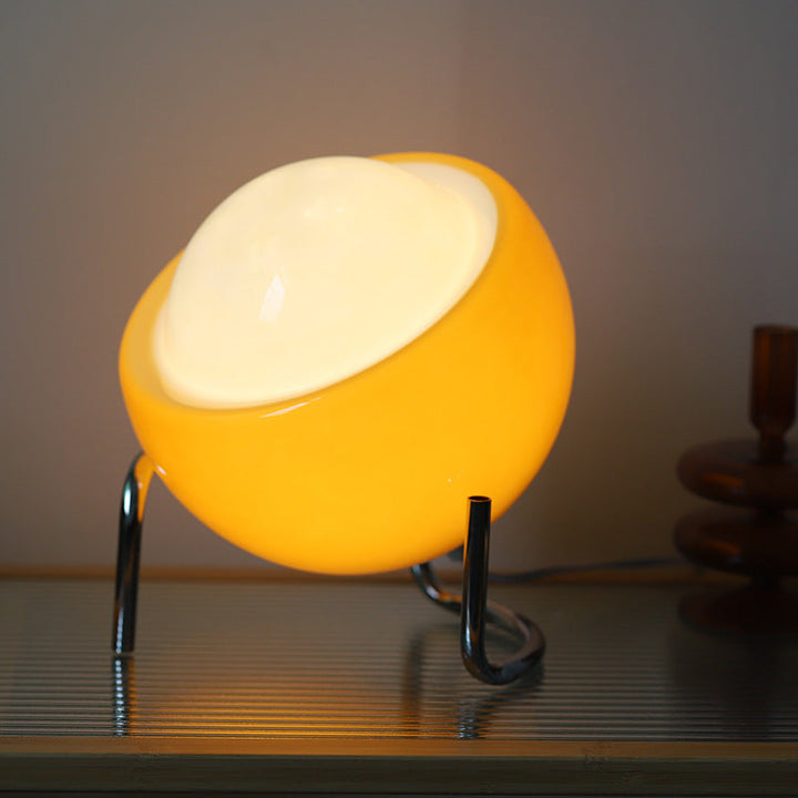 RETRO GLASS TABLE LAMP - ATMOSPHERIC NORDIC NIGHT LIGHTING-State of Style