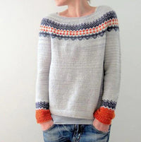 Retro Women's Jumper - Celeste-Grey-S-State of Style
