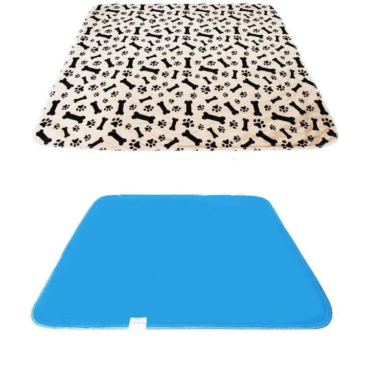 Reusable Plasma for Dogs - EcoPad-Coffee-Bone-Paw-40 x 60 cm-State of Style