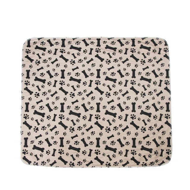 Reusable Plasma for Dogs - EcoPad-Coffee-Bone-Paw-40 x 60 cm-State of Style