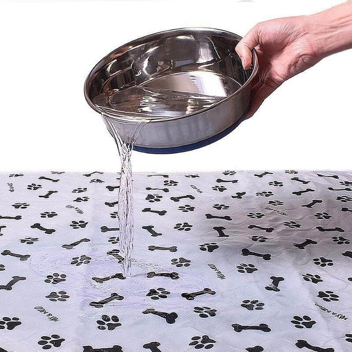 Reusable Plasma for Dogs - EcoPad-Coffee-Bone-Paw-40 x 60 cm-State of Style