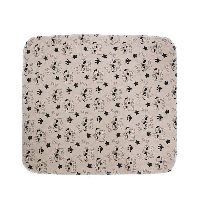 Reusable Plasma for Dogs - EcoPad-Coffee-Dog-Paw-Star-40 x 60 cm-State of Style