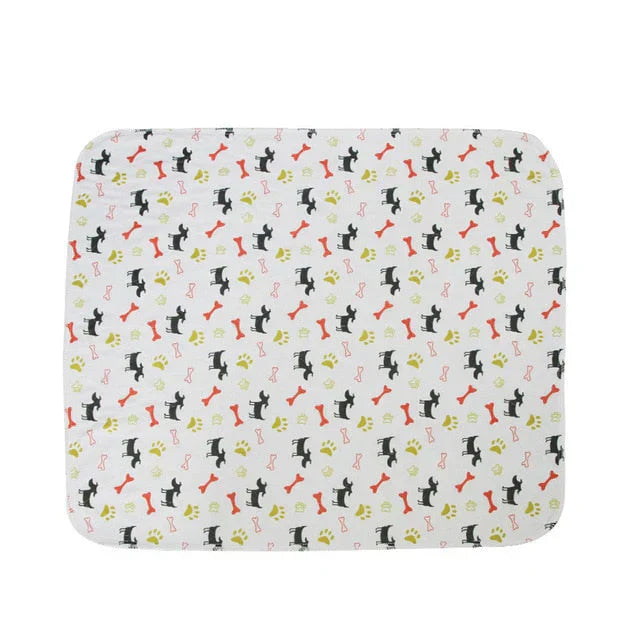 Reusable Plasma for Dogs - EcoPad-Wit-Dog-Bone-Poot-40 x 60 cm-State of Style