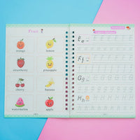 Reusable Writing Practice Book – LetterLust-4 Books + Fading pen + Extra refill-State of Style
