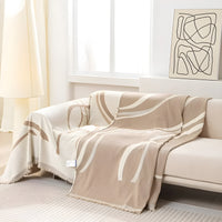 Reversible Bank Cover - LuxeFlip-180 × 130 cm-Grey-State of Style