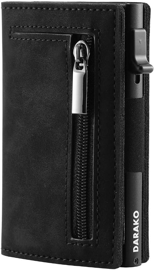 RFID-Protected Slim Wallet – CoreSlide-Black-State of Style