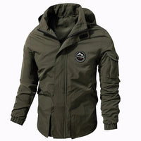 Riley Men's Winter Jacket-Army Green-S-State of Style