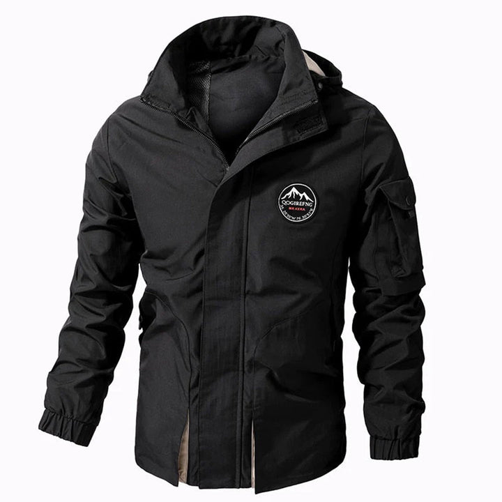 Riley Men's Winter Jacket-Black-S-State of Style