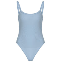 Ripped structured women's tank top with a fitted cut - Nea-White-M-State of Style