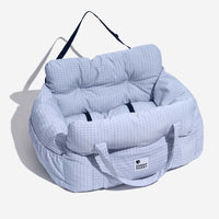 RoadTrip Pet Bolster - Pet Car Seat-Single-Plaid-State of Style