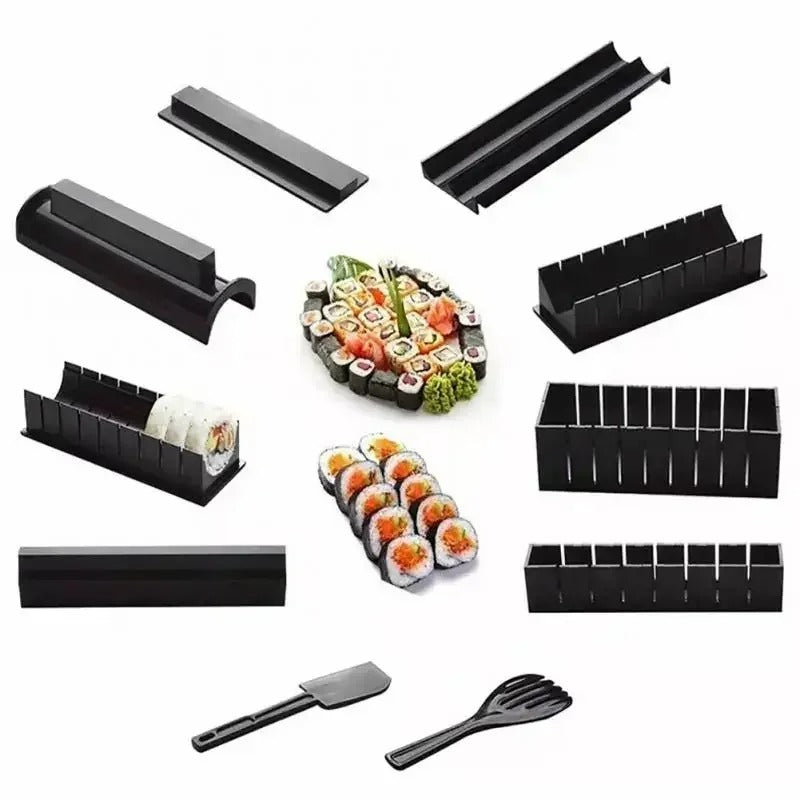 RollEase Sushi Set – Bring the Art of Sushi Making Home!-Heart-State of Style