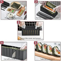 RollEase Sushi Set – Bring the Art of Sushi Making Home!-Heart-State of Style