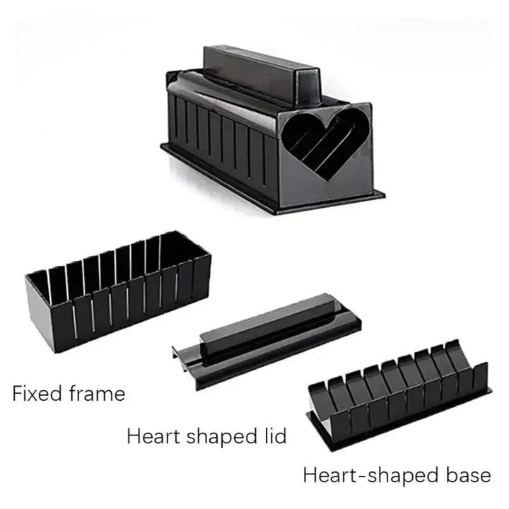 RollEase Sushi Set – Bring the Art of Sushi Making Home!-Heart-State of Style