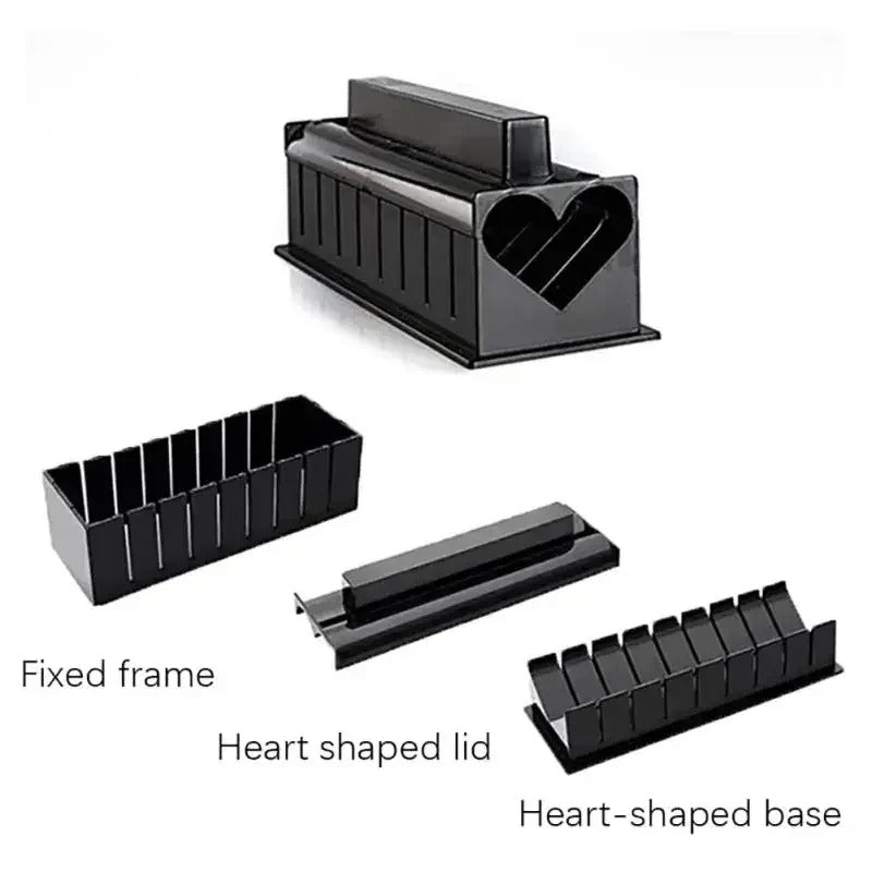 RollEase Sushi Set – Bring the Art of Sushi Making Home!-Heart-State of Style