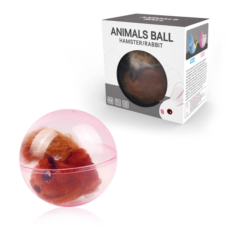 Rolling Cat Toy - FurryRoller-Hamster-State of Style