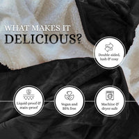 Romantic Blanket Set - RomanticShield-Brown-100x145cm-State of Style