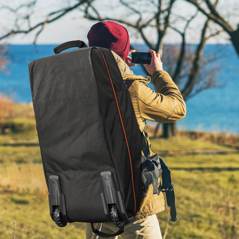 Extra Large Expandable Rolling Duffle Bag 110L–140L – Foldable Travel Luggage