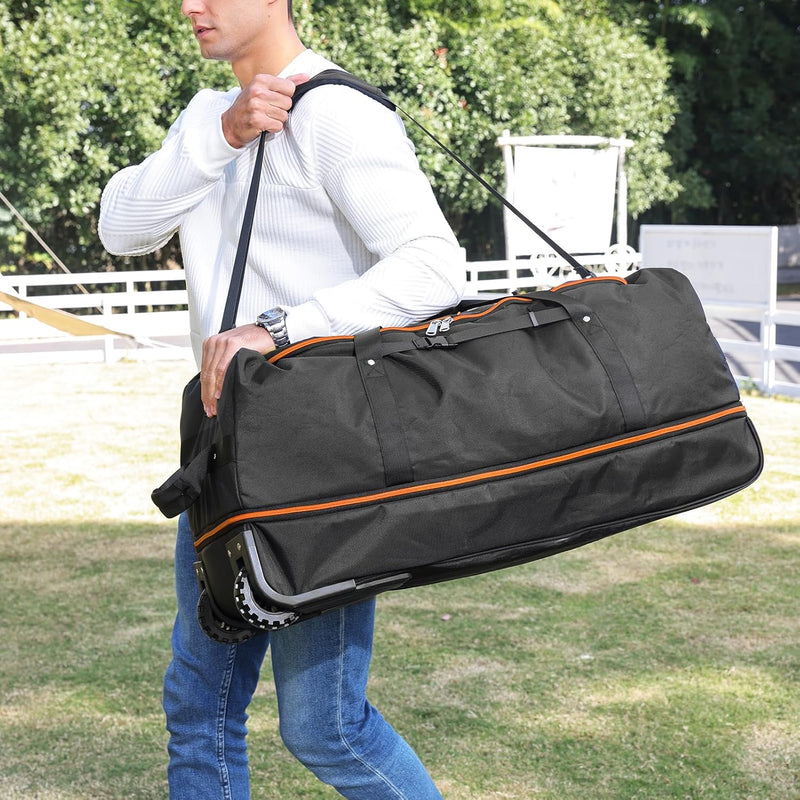 Extra Large Expandable Rolling Duffle Bag 110L–140L – Foldable Travel Luggage