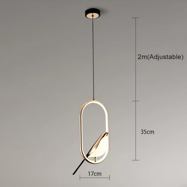Rotating LED Wall Lamp - LuminaBird-1 Head-White Light-State of Style