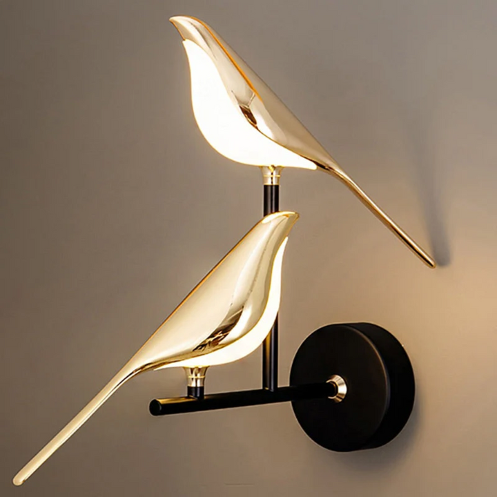 Rotating LED Wall Lamp - LuminaBird-1 Head-White Light-State of Style