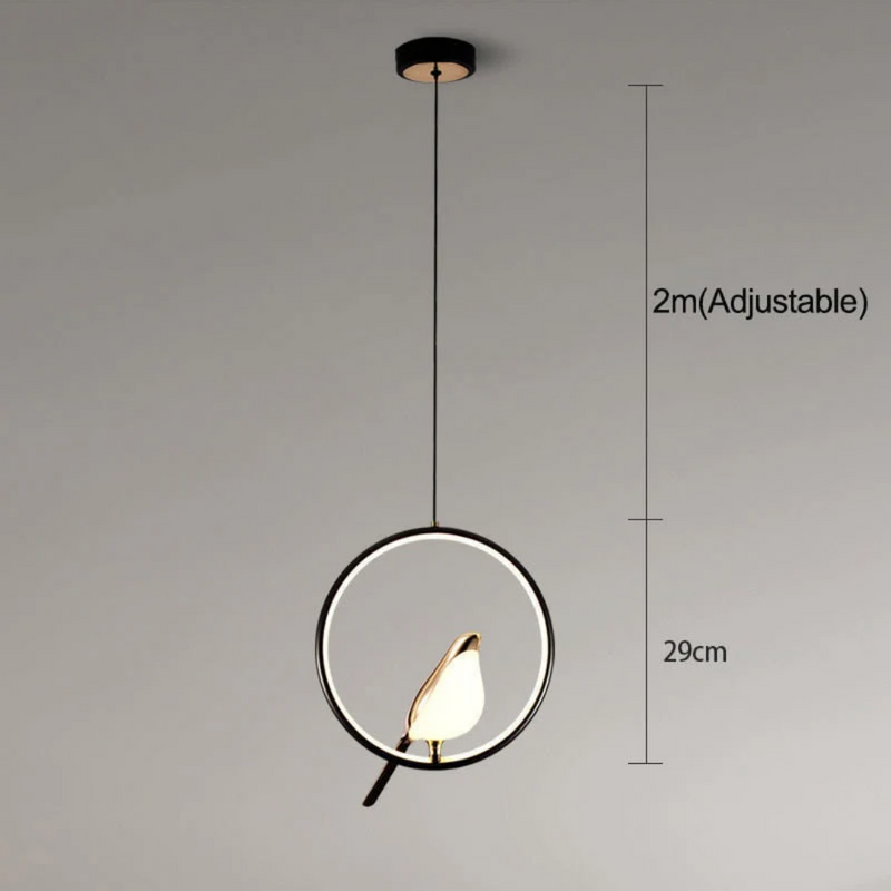 Rotating LED Wall Lamp - LuminaBird-1 Head-White Light-State of Style